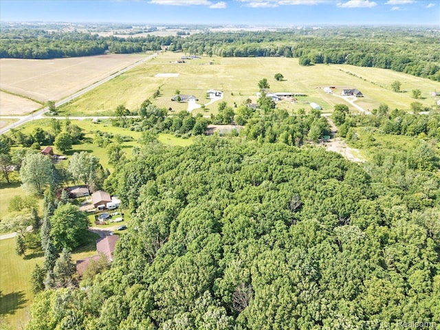 9711 Crawford, Columbus, MI 48063 - view of property location featuring rural landscape and a forest