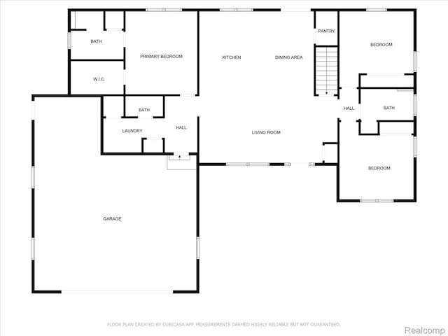 9711 Crawford, Columbus, MI 48063 - view of property floor plan