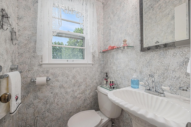 1136 3 Mile Rd NW, Grand Rapids, MI 49544 - bathroom featuring toilet and a sink