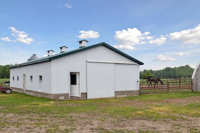 21576 220th Ave, Tustin, MI 49688 - view of pole building
