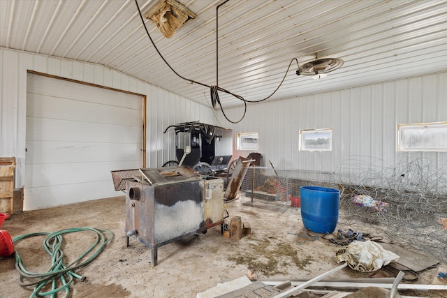 21576 220th Ave, Tustin, MI 49688 - view of garage