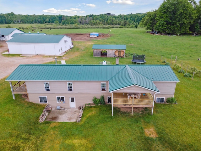 21576 220th Ave, Tustin, MI 49688 - view from above of property