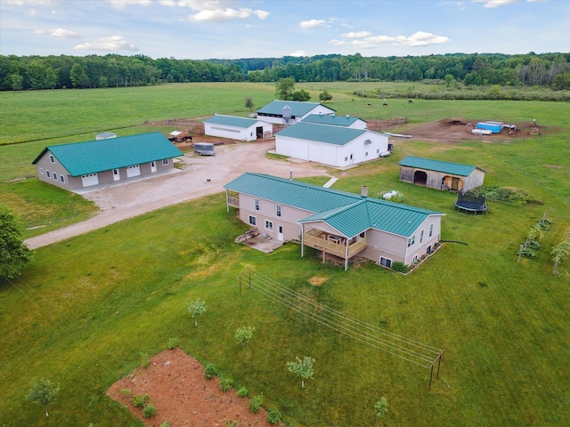 21576 220th Ave, Tustin, MI 49688 - overview of rural landscape