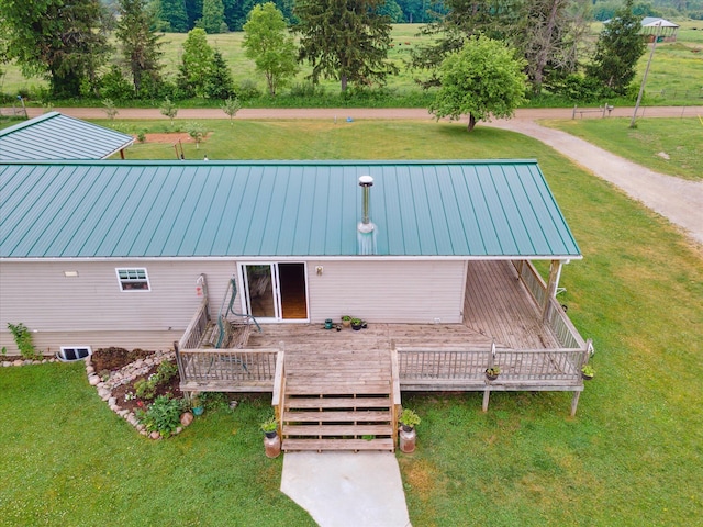 21576 220th Ave, Tustin, MI 49688 - view from above of property