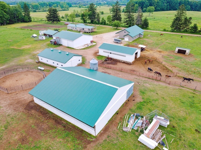 21576 220th Ave, Tustin, MI 49688 - overview of rural landscape with a pastoral area