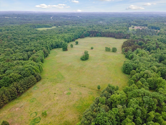 21576 220th Ave, Tustin, MI 49688 - aerial view of a heavily wooded area