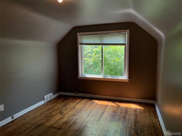 18582 Edinborough Rd, Detroit, MI 48219 - additional living space with wood-type flooring and vaulted ceiling