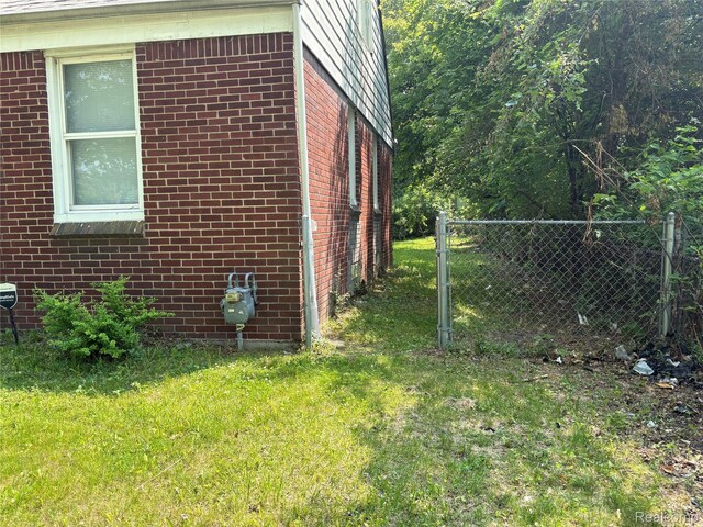 18582 Edinborough Rd, Detroit, MI 48219 - view of side of home with brick siding