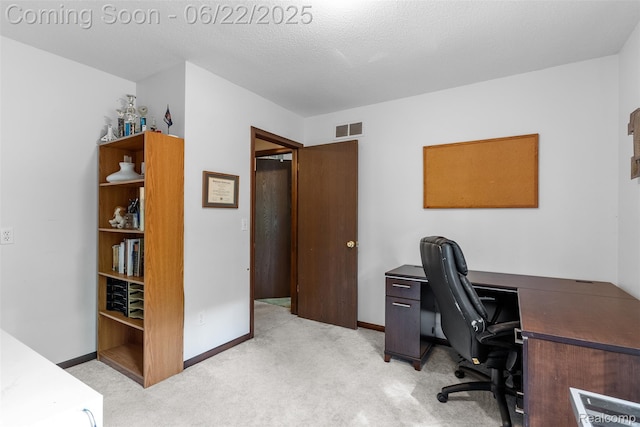 13256 Pine Valley Dr, Clio, MI 48420 - office area with light colored carpet and baseboards