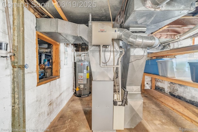 727 Minnie St, Port Huron, MI 48060 - utilities with water heater and heating unit