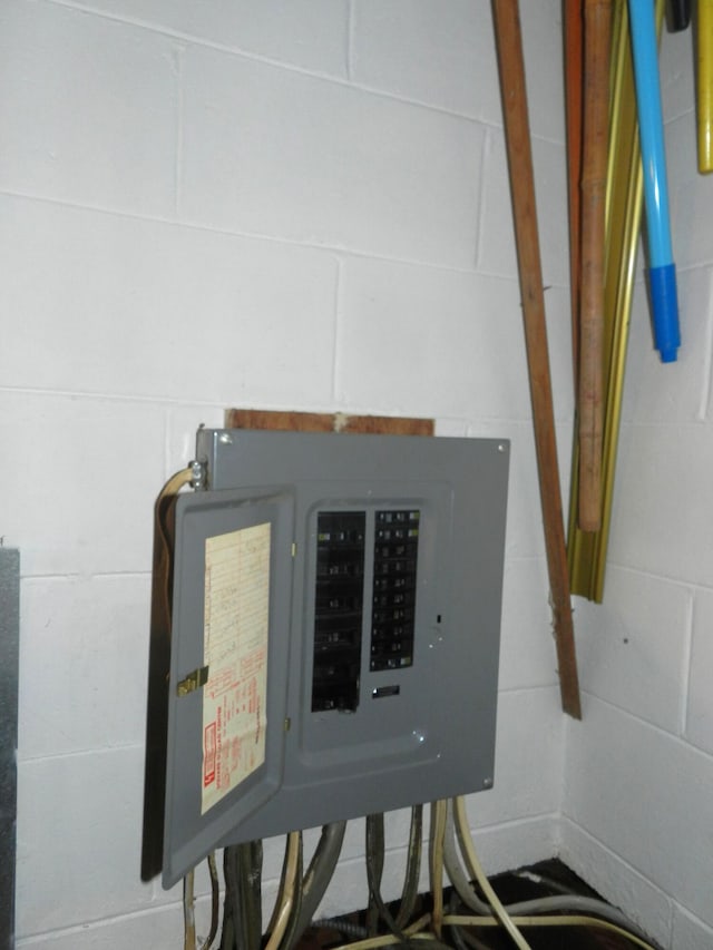 2865 Carrie Ln, Saint Joseph, MI 49085 - utility room featuring electric panel