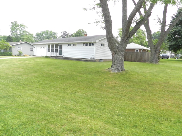 2865 Carrie Ln, Saint Joseph, MI 49085 - view of front of property with a garage
