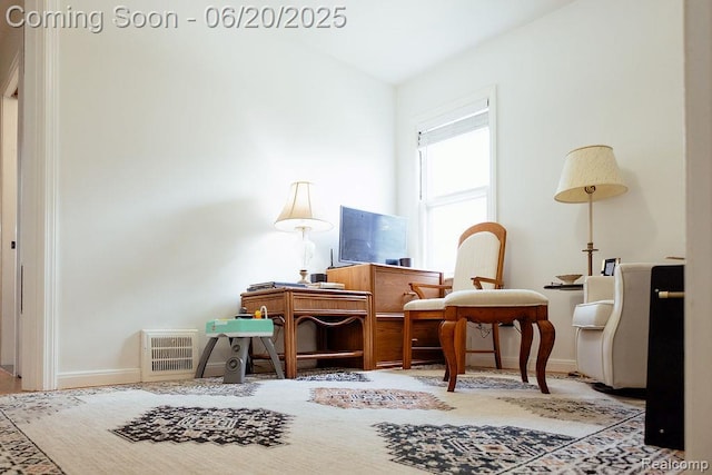 632 S Edison Ave, Royal Oak, MI 48067 - office area with lofted ceiling and baseboards
