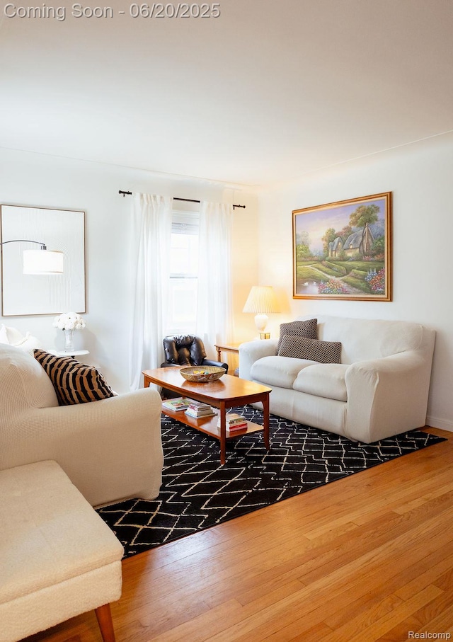 632 S Edison Ave, Royal Oak, MI 48067 - living room with wood finished floors