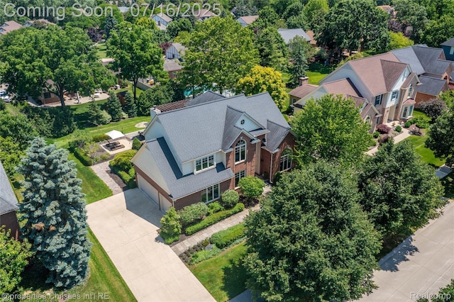 22080 Chase Dr, Novi, MI 48375 - aerial view of residential area
