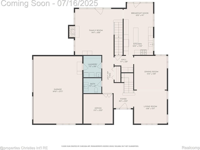 22080 Chase Dr, Novi, MI 48375 - view of property floor plan