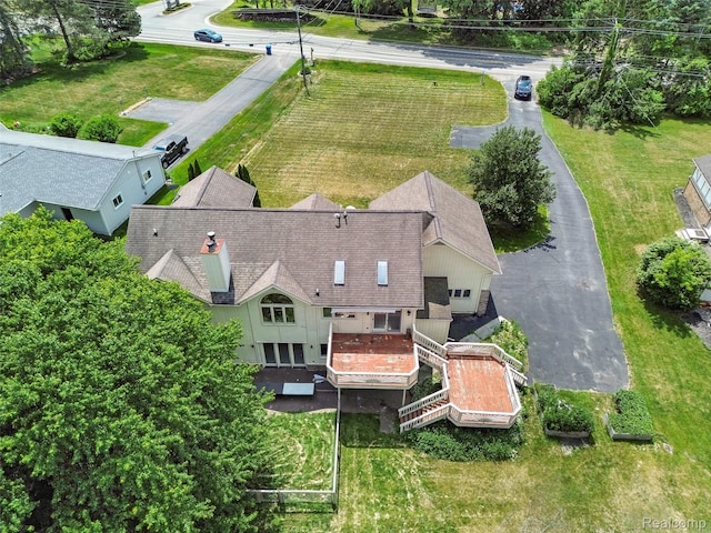 969 Bogie Lake Rd, White Lake, MI 48383 - aerial view of property and surrounding area