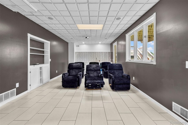 969 Bogie Lake Rd, White Lake, MI 48383 - cinema with built in features and baseboards