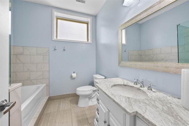 969 Bogie Lake Rd, White Lake, MI 48383 - full bath featuring a bath and vanity