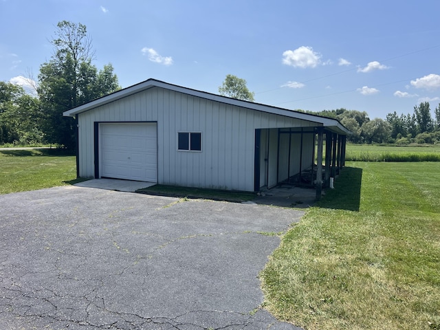7567 S Bignham Ave, Newaygo, MI 49337 - view of detached garage