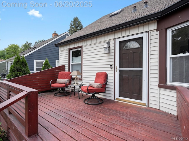 3299 Goodrich St, Ferndale, MI 48220 - view of wooden terrace