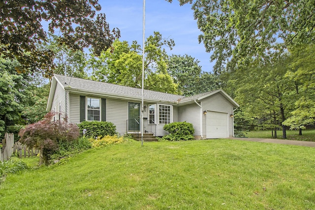 238 Baynton Ave NE, Grand Rapids, MI 49503 - ranch-style house featuring a garage, driveway, and a shingled roof