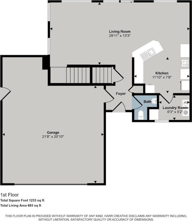 626 Lasalle Ave NW, Grand Rapids, MI 49534 - view of room layout