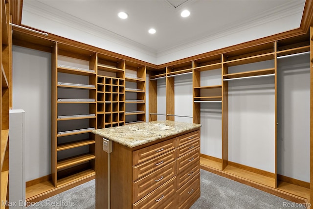 222 Arlington St, Birmingham, MI 48009 - spacious closet with carpet flooring