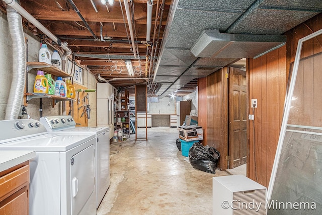 3343 Gateshead St NE, Rockford, MI 49341 - unfinished basement with independent washer and dryer