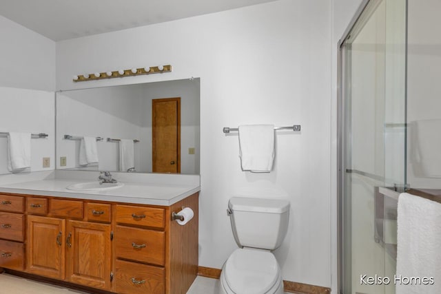 766 Clarewood Ct, Holland, MI 49423 - bathroom with vanity and a shower stall