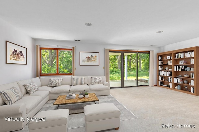 766 Clarewood Ct, Holland, MI 49423 - living room with carpet floors