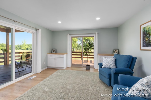 10829 26th Ave NW, Grand Rapids, MI 49534 - living room with light wood-type flooring and recessed lighting