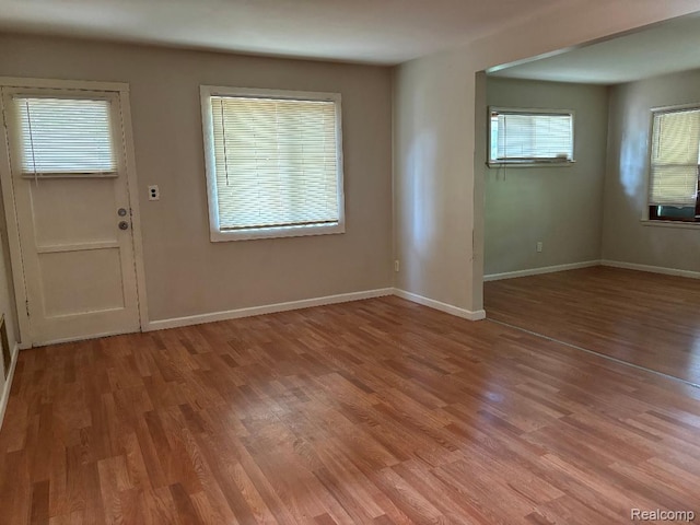 31612 Antrim Ct, Westland, MI 48186 - interior space with light wood-type flooring and baseboards