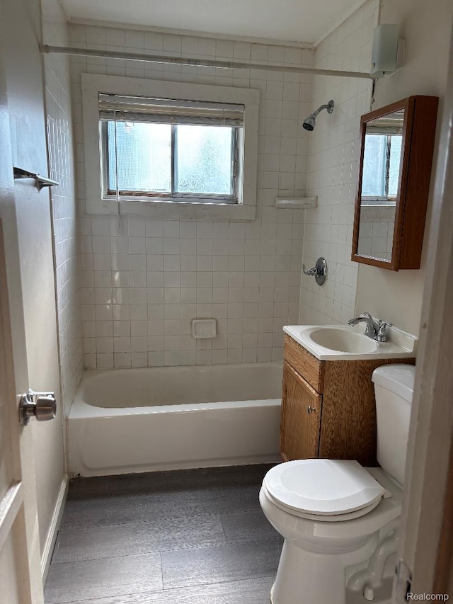 31612 Antrim Ct, Westland, MI 48186 - bathroom with vanity and shower / washtub combination