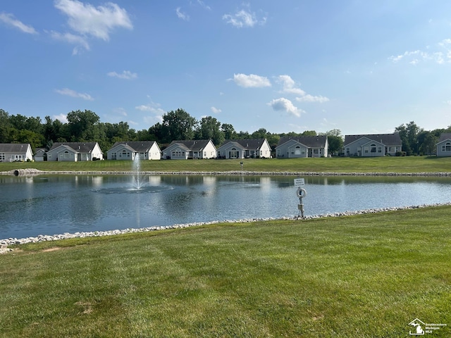 2118 Fountain Cir, Lambertville, MI 48144 - water view with nearby suburban area