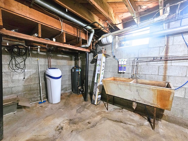 5365 Flushing Rd, Flushing, MI 48433 - below grade area featuring a water softener