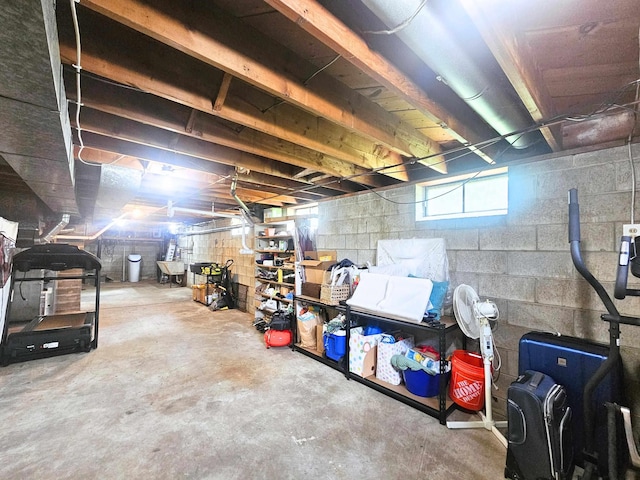 5365 Flushing Rd, Flushing, MI 48433 - view of basement