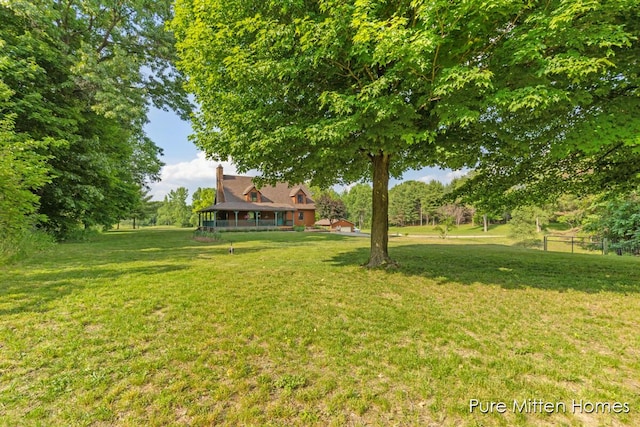 8651 22 Mile Rd NE, Sand Lake, MI 49343 - view of yard
