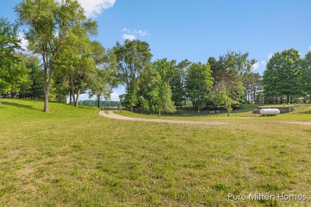8651 22 Mile Rd NE, Sand Lake, MI 49343 - view of green lawn featuring view of scattered trees
