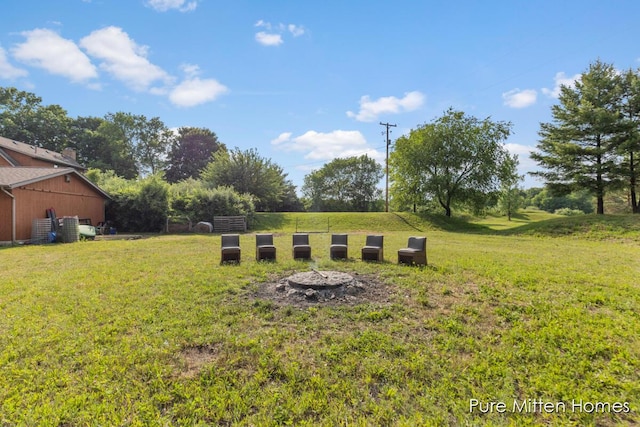 8651 22 Mile Rd NE, Sand Lake, MI 49343 - view of grassy yard
