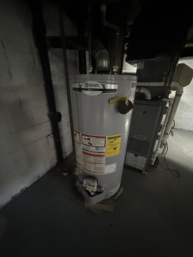 29635 Julius Blvd, Westland, MI 48186 - utility room featuring gas water heater
