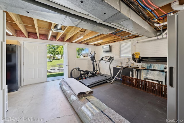 13368 N Fenton Rd, Fenton, MI 48430 - view of workout area