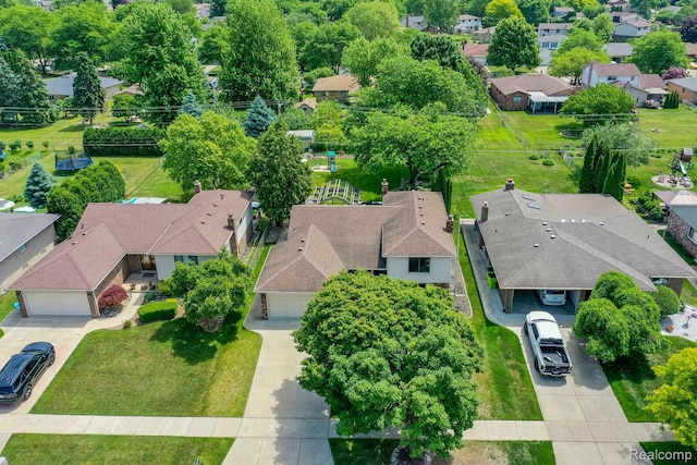 47470 Barbara Rd, Macomb, MI 48044 - aerial perspective of suburban area