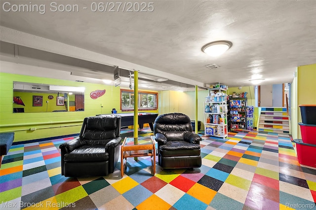 7189 Lindenmere Dr, Bloomfield Hills, MI 48301 - rec room featuring tile patterned floors