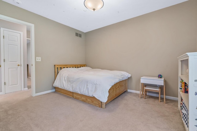 7639 Dunross Dr, Portage, MI 49024 - bedroom featuring light colored carpet