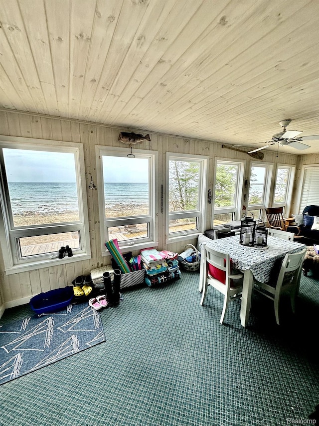 24579 US Highway 23 N, Ocqueoc, MI 49759 - sunroom with plenty of natural light