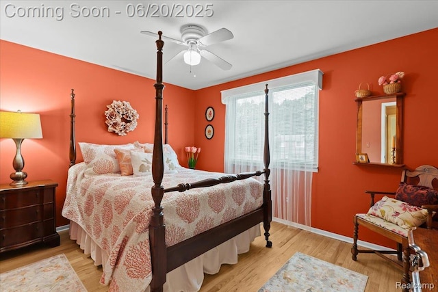 43603 Arlington Rd, Canton, MI 48187 - bedroom featuring wood finished floors and a ceiling fan