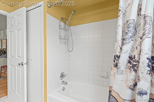 43603 Arlington Rd, Canton, MI 48187 - bathroom with shower / bath combination with curtain