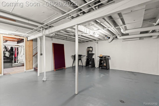 43603 Arlington Rd, Canton, MI 48187 - view of unfinished basement