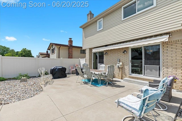 43603 Arlington Rd, Canton, MI 48187 - view of patio / terrace featuring outdoor dining space and grilling area